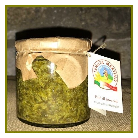 PATE' DI BROCCOLI (peso lordo 300 gr)