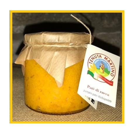 PATE' DI ZUCCA (peso lordo 300 gr)